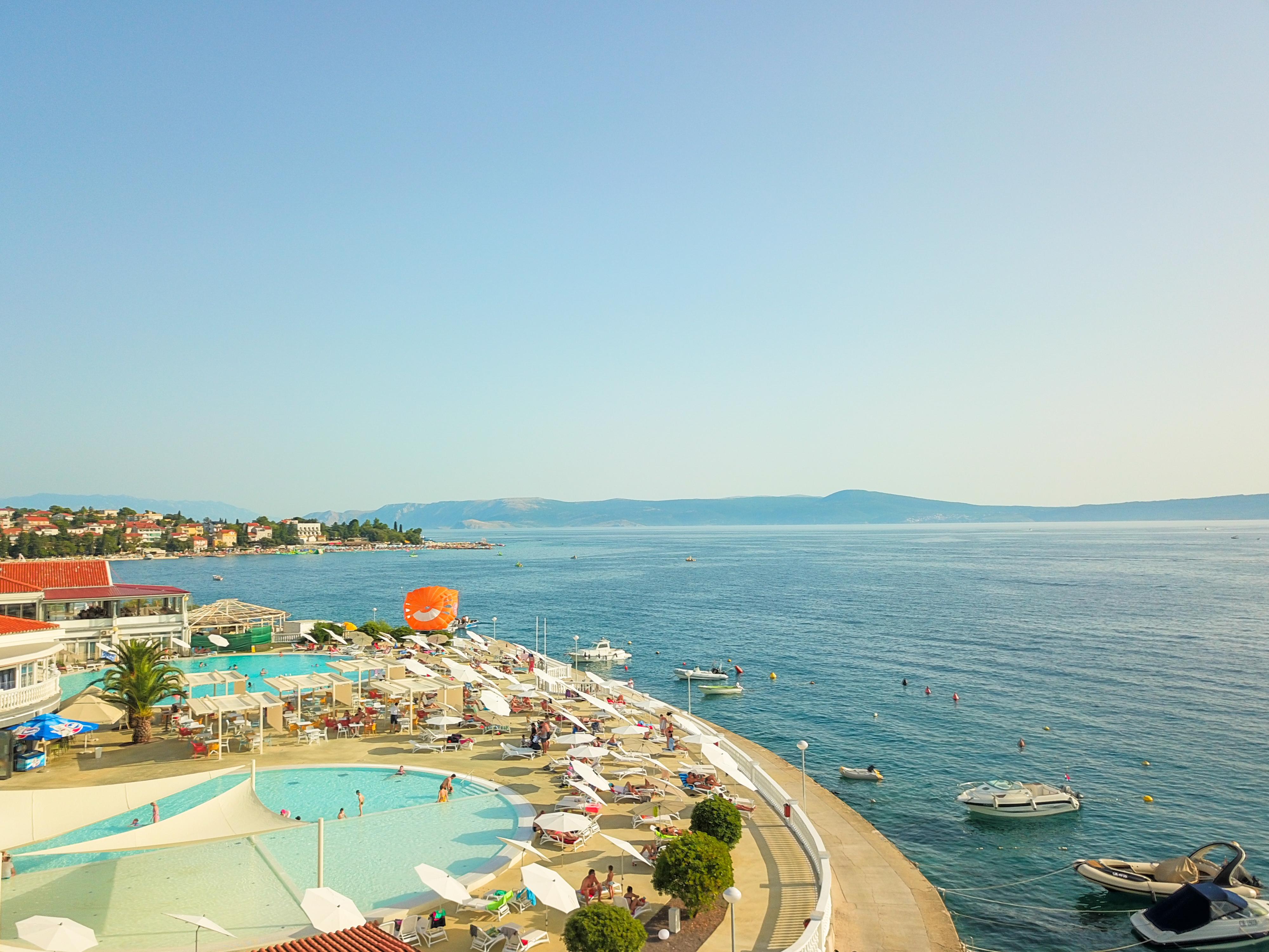 Hotel Katarina Selce Bagian luar foto